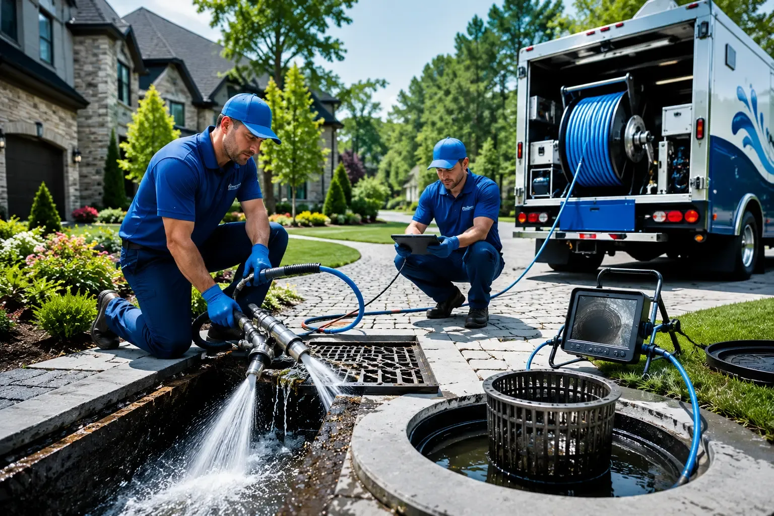 Local outdoor drain cleaning professionals in Weidman, MI